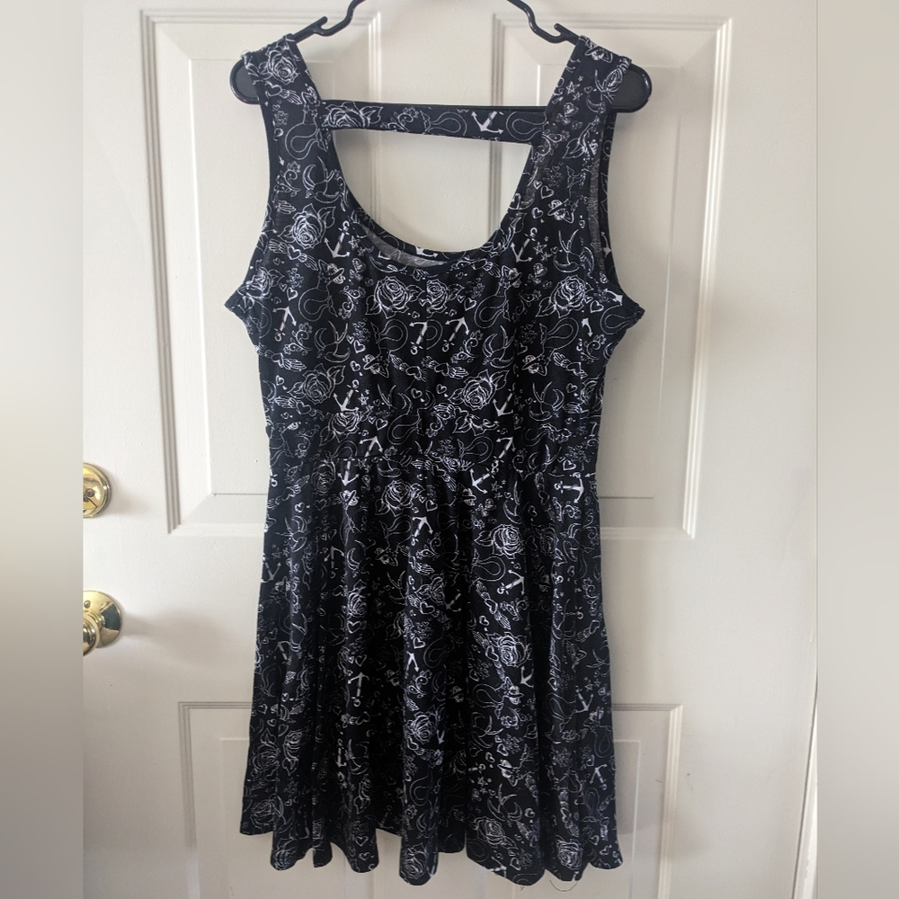 Hot Topic Pirate Skater Dress